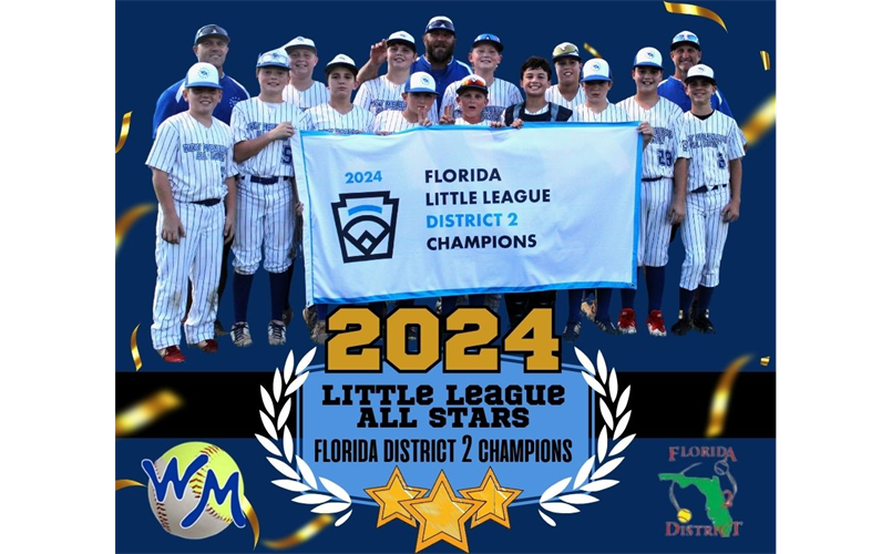 2024 Little League District 2 Champions