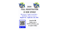 Fall Registration Now Open